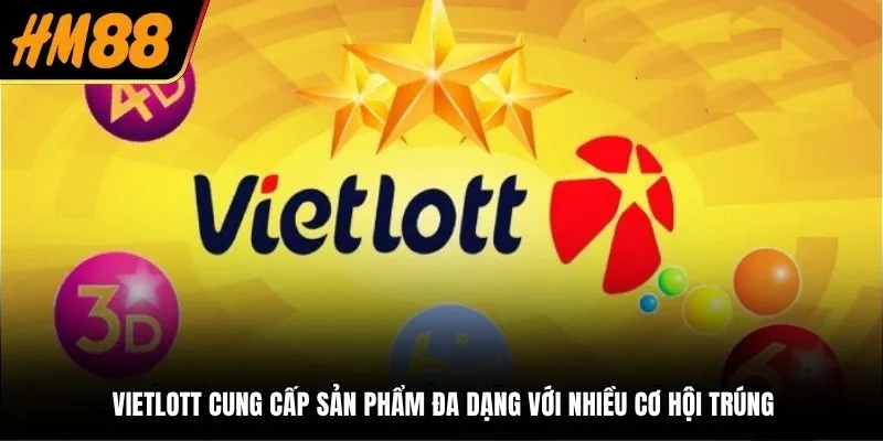 Đa dạng sản phẩm với nhiều cơ hội trúng thưởng
